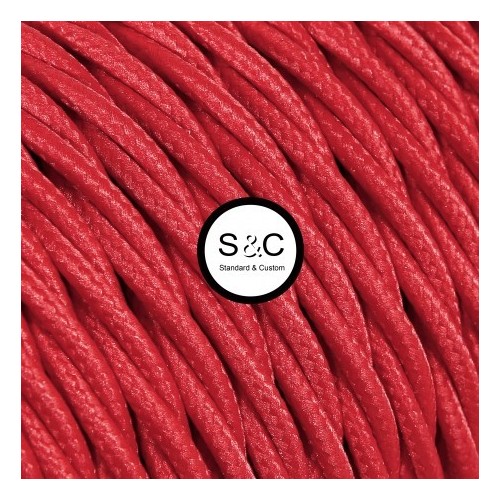 Textus - Treccia Seta Rosso