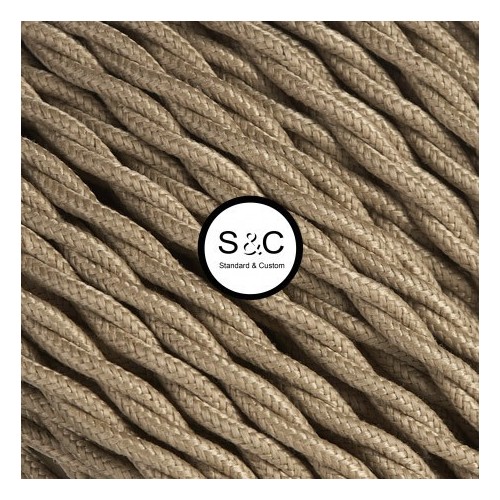 Textus - Treccia Seta Sabbia