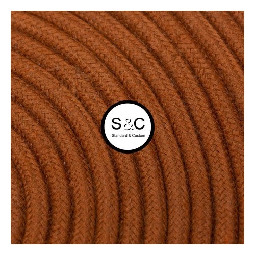 Textus - Cavo Tondo Ruggine con Rivestimento Tessile 