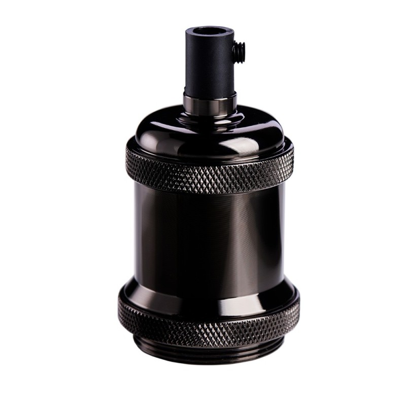 Portalampada In Metallo Semplice E27 4A 250V GSC 2200292 - Foto 6