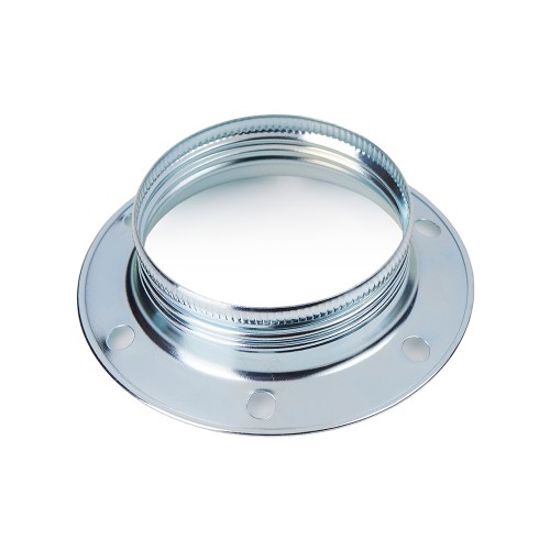 Ghiera finitura zincata per portalampada filettato - Lights & Cables