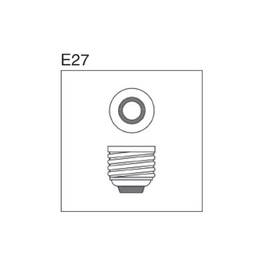 Lampadina Led Fungo 4W E27 Fumo