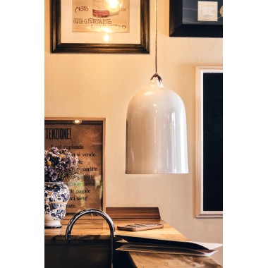 Paralume in ceramica bianca KAIRO