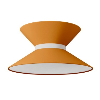 Sospensione  LIVIA - color mandarino - completa di accessori