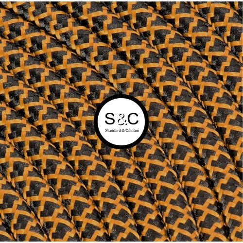 Textus - Cavo Tondo con Rivestimento Tessile Grafite