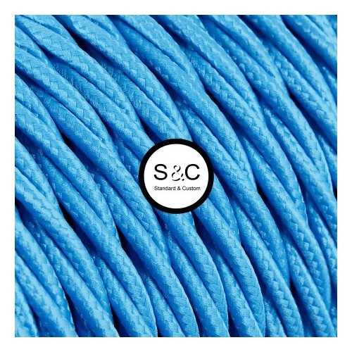 Textus - Treccia Seta Azzurro